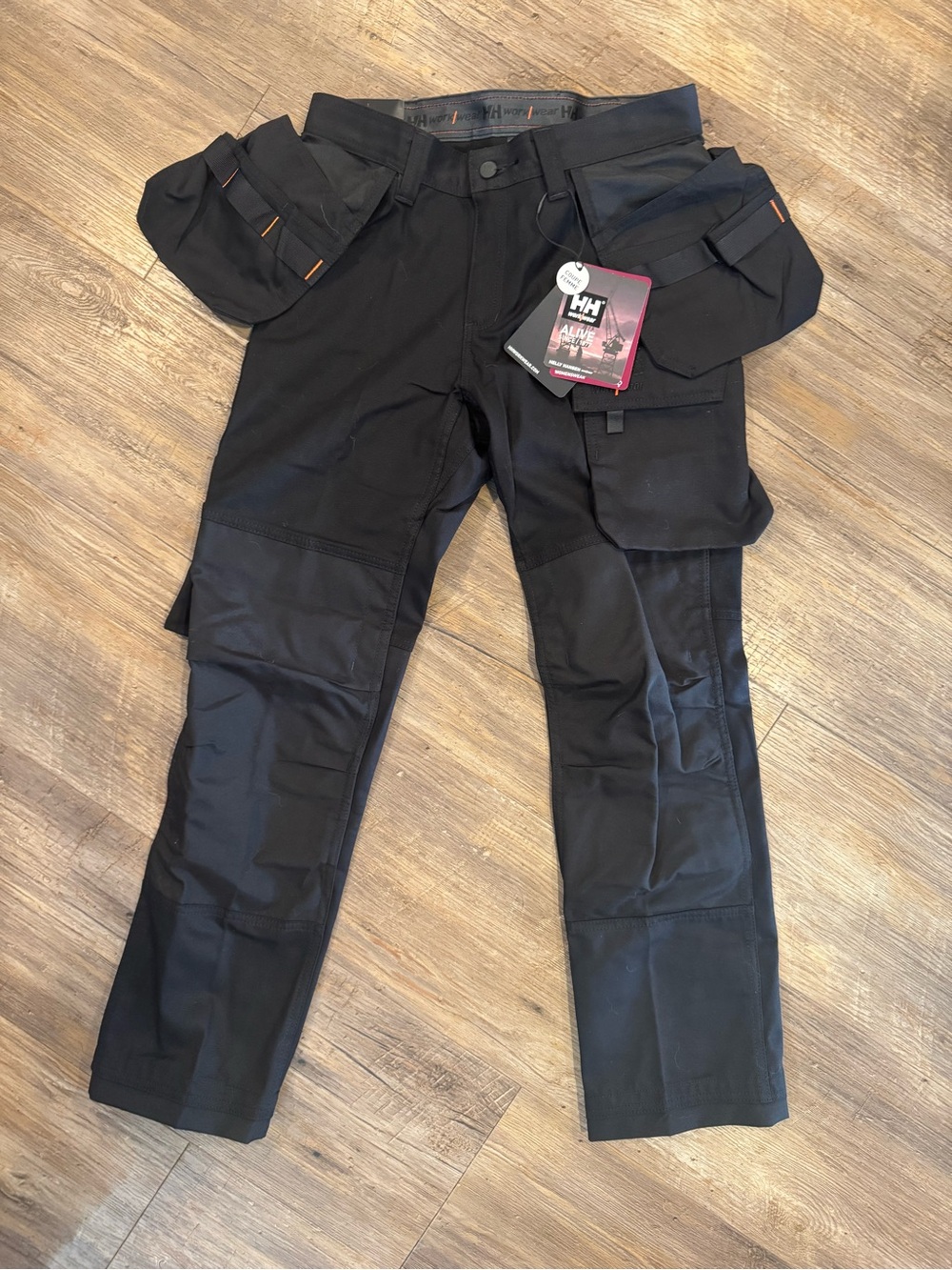 NWT Helly Hansen Workwear W Luna Construction Pants Detachable Pockets Sz 6